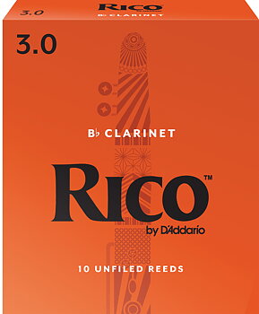 Rico Bb-Klarinett 10-Pack. Tjocklek 3