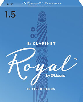 Rico Royal Bb-Klarinett. 10-Pack. Tjocklek 1.5
