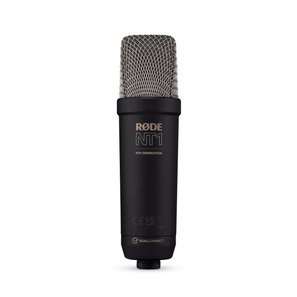 RODE NT1 GEN 5-BLACK USB-C-XLR mik. med DSP Unify - 2