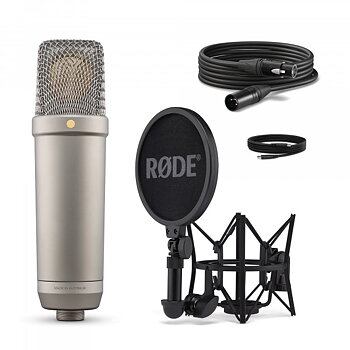 RODE NT1 GEN 5-NICKEL USB-C-XLR mic. with DSP Unify