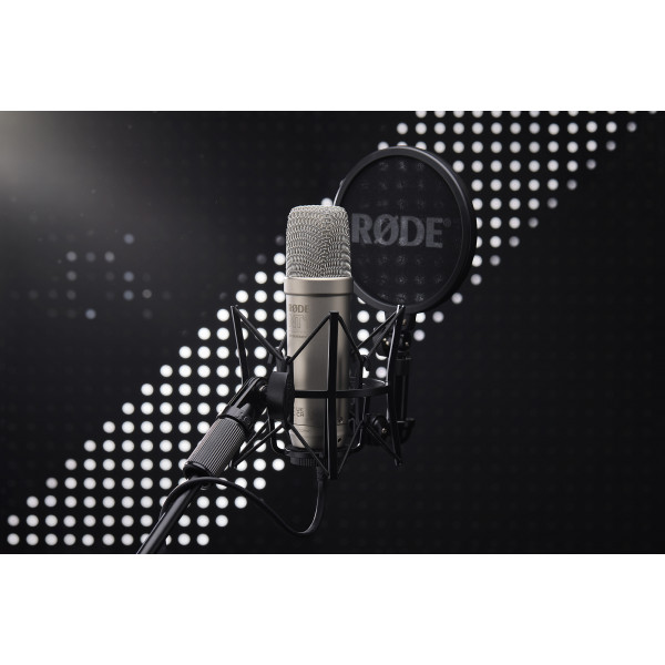 RODE NT1 GEN 5-NICKEL USB-C-XLR mik. med DSP Unify - 8