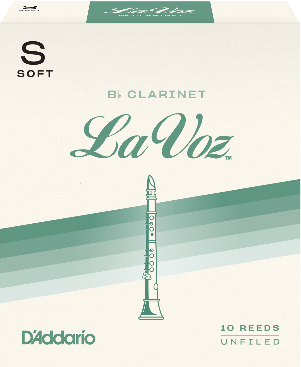 Rico La Voz Bb-Klarinett 10-Pack. Tjocklek SF