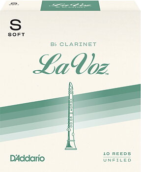 Rico La Voz Bb-Klarinett 10-Pack. Tjocklek SF