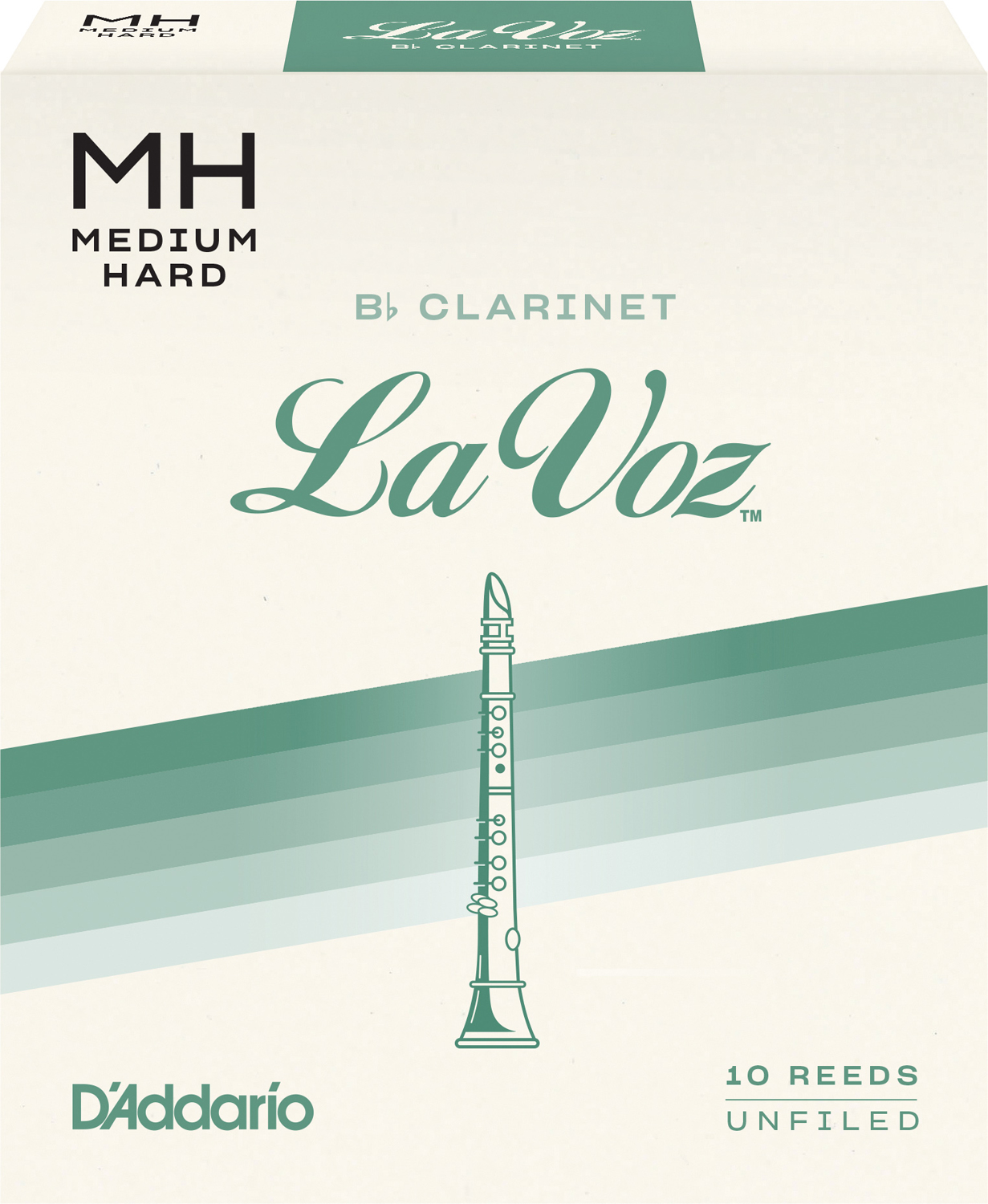 Rico La Voz Bb-Klarinett 10-Pack. Tjocklek MH