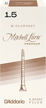 Rico M.Lurie Premium Bb-Klarinett 5-Pack. Tjocklek 1.5