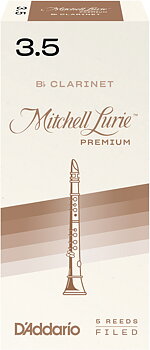 Rico M.Lurie Premium Bb-Klarinett 5-Pack. Tjocklek 3.5