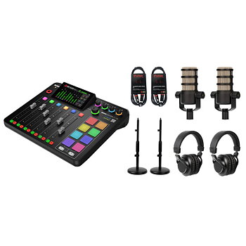RODE Rodecaster PRO II Podcasting bundle 2