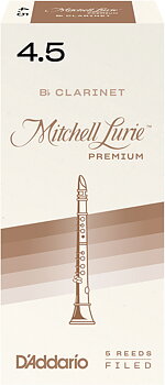 Rico M.Lurie Premium Bb-Klarinett 5-Pack. Tjocklek 4.5