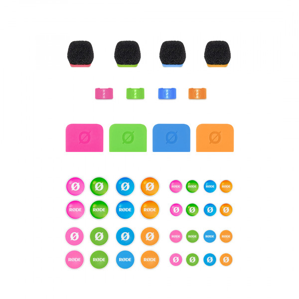 RODE COLORS3 4xcolor-ID till lavalier II - 2