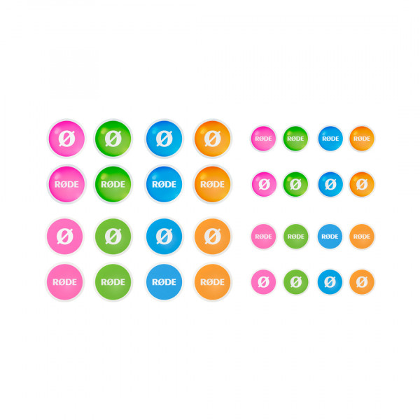 RODE COLORS3 4xcolor-ID till lavalier II - 6