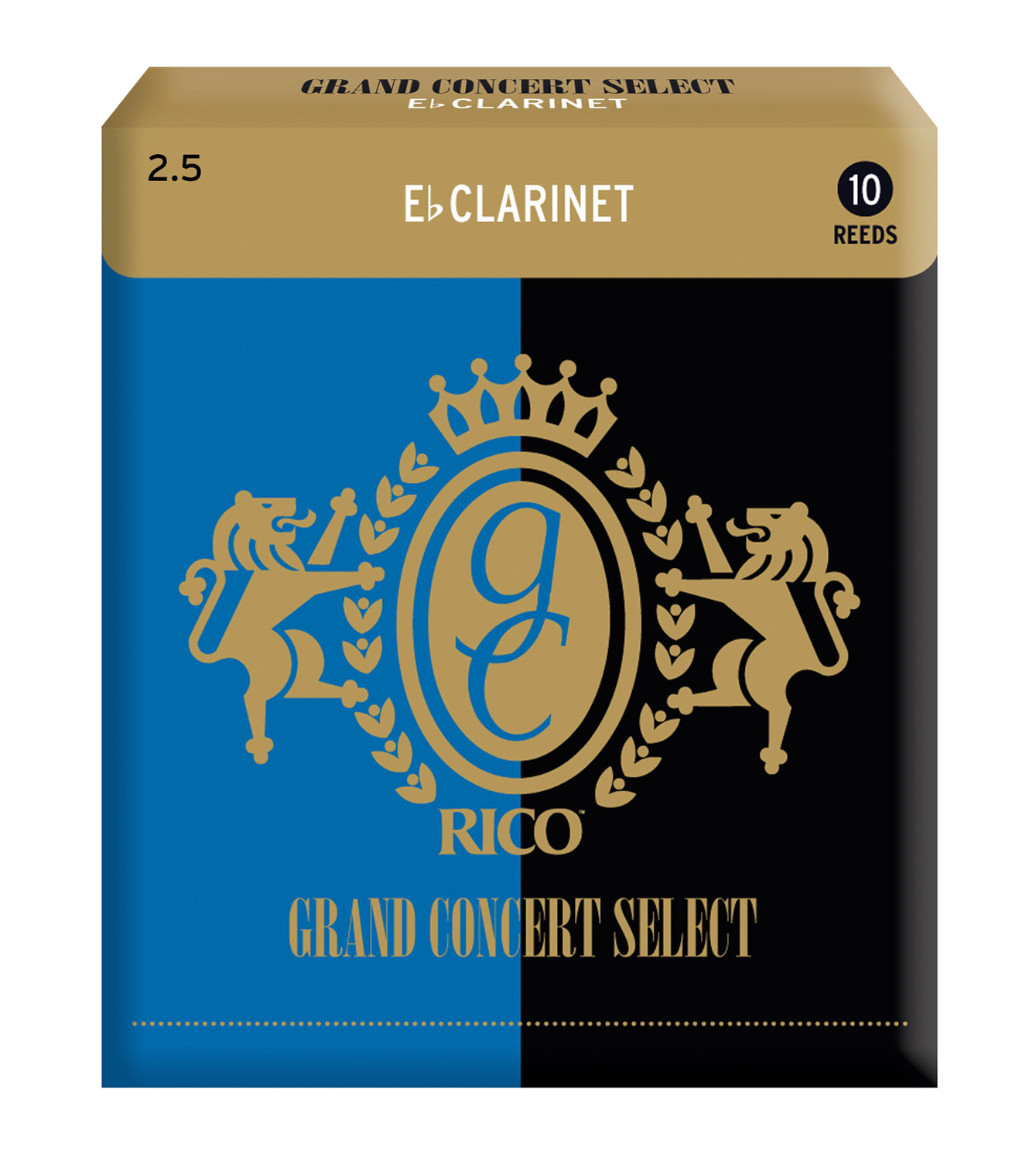 Rico Grand Consert Select Eb-Clarinet Box of 10. Strength 2.5