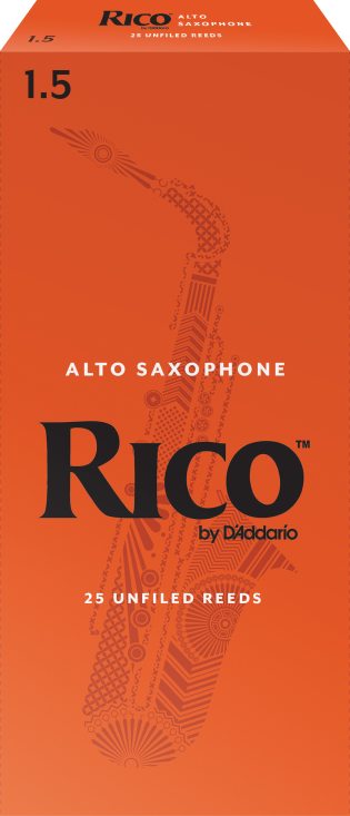 Rico Alto-Saxophone Box of 25. Strength 1.5