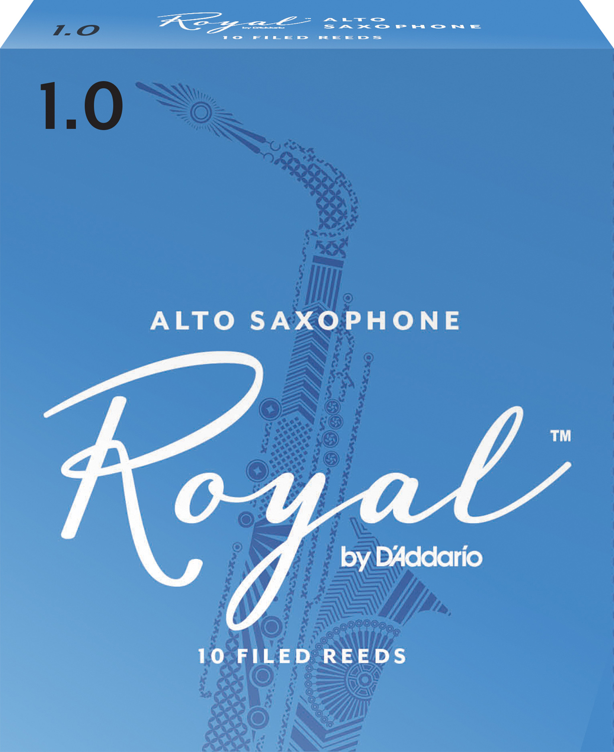 Rico Royal Altsaxofon 10-Pack. Tjocklek 1