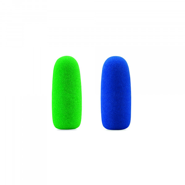 RODE WS-Chroma Windshield 1xblue/1xgreen