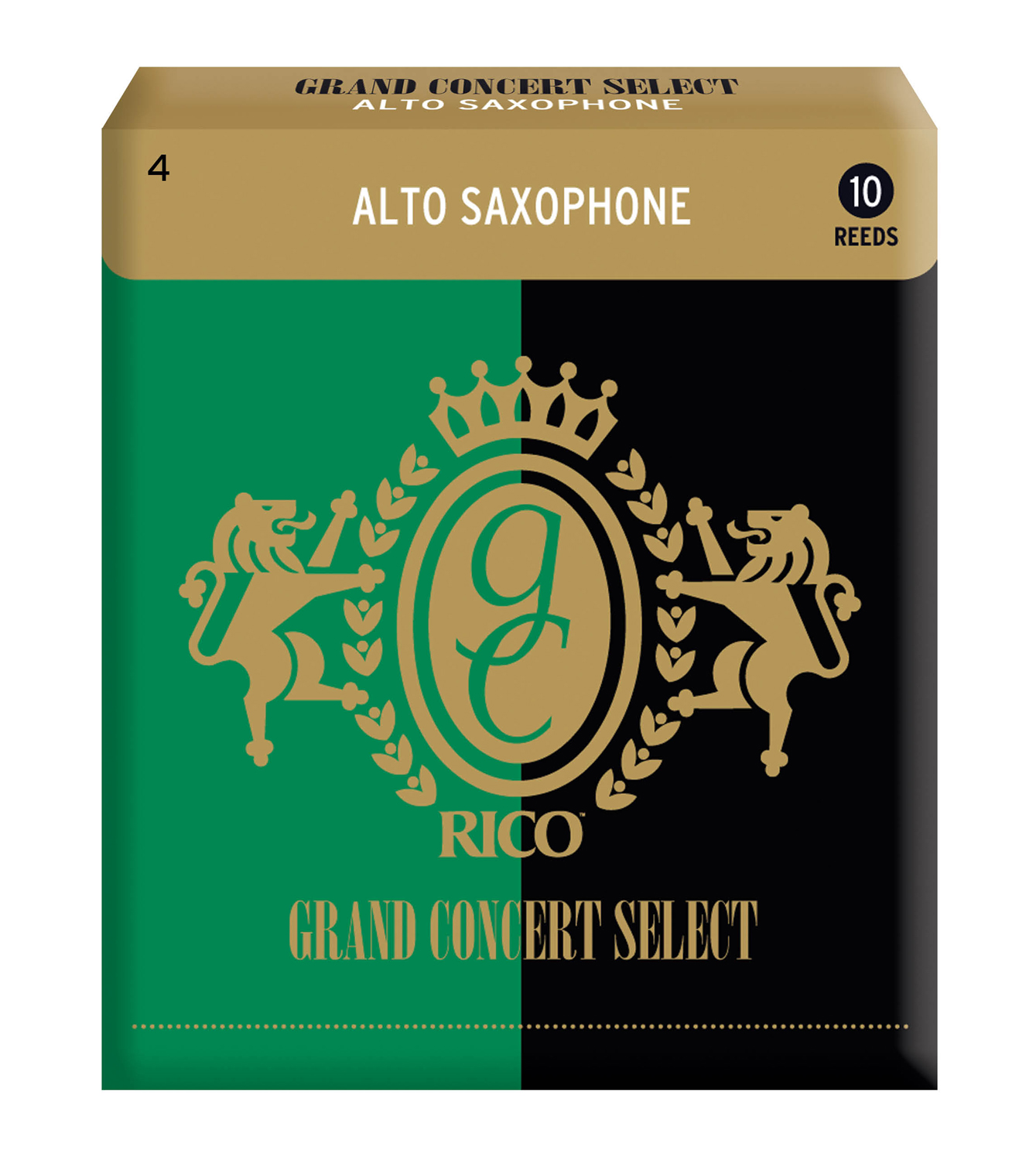 Rico Grand Consert Select Alto-Saxophone Box of 10. Strength 4