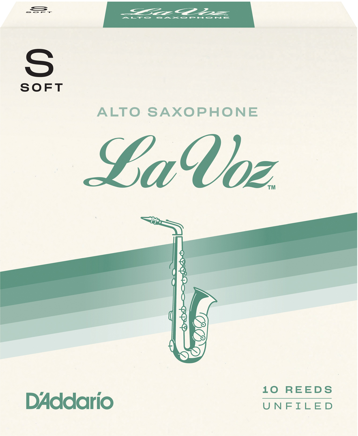 Rico La Voz Alto-Saxophone Box of 10. Strength SF