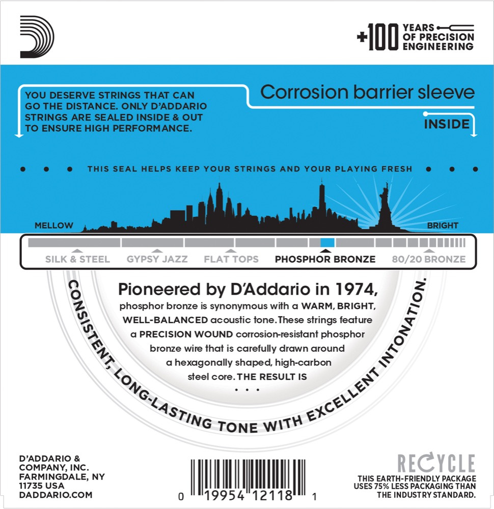D'Addario EJ38 Light - 3