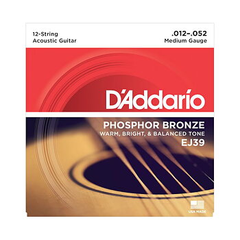 D'Addario EJ39 Medium