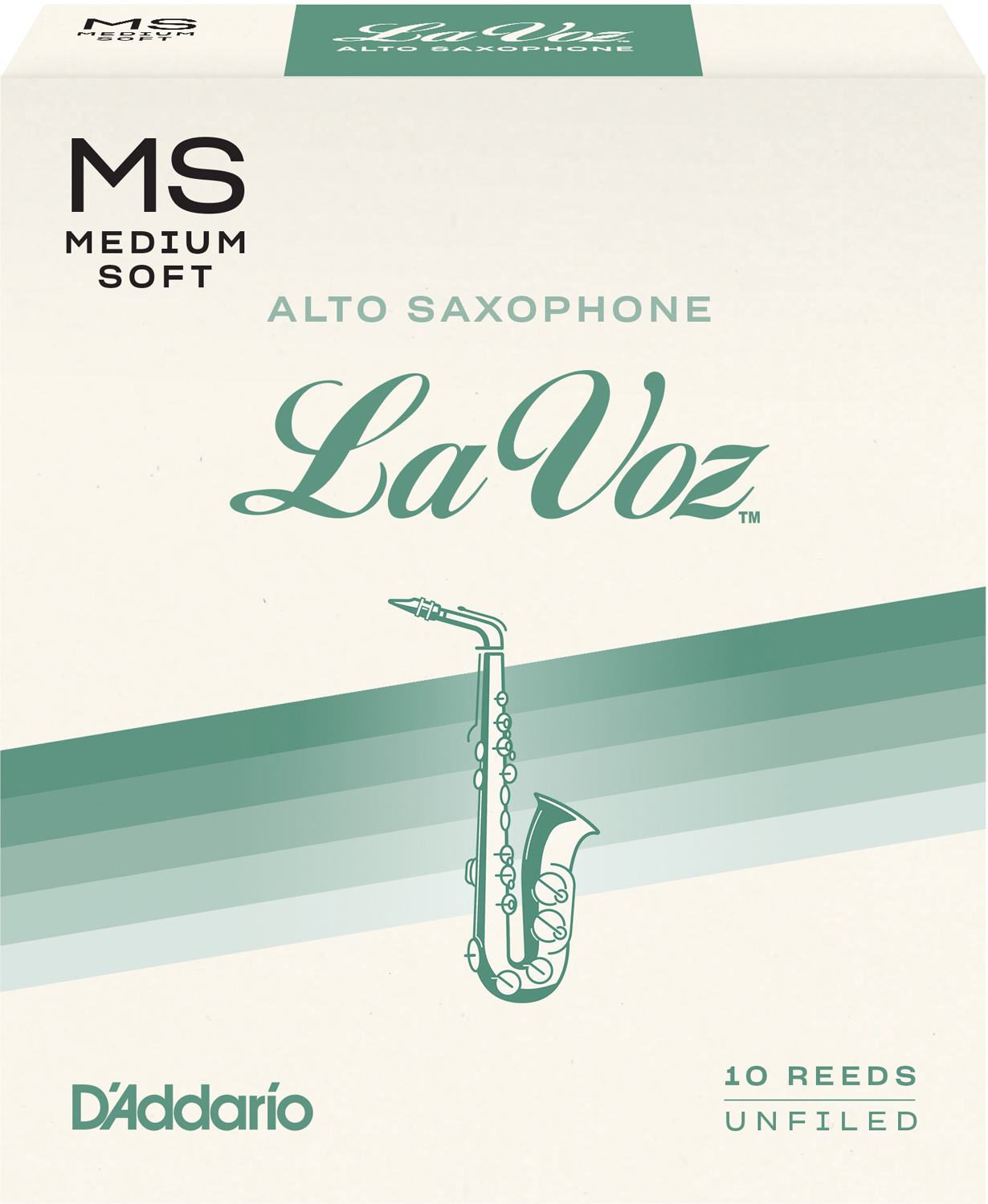 Rico La Voz Alto-Saxophone Box of 10. Strength MS