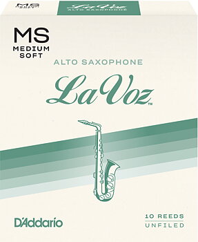 Rico La Voz Alto-Saxophone Box of 10. Strength MS