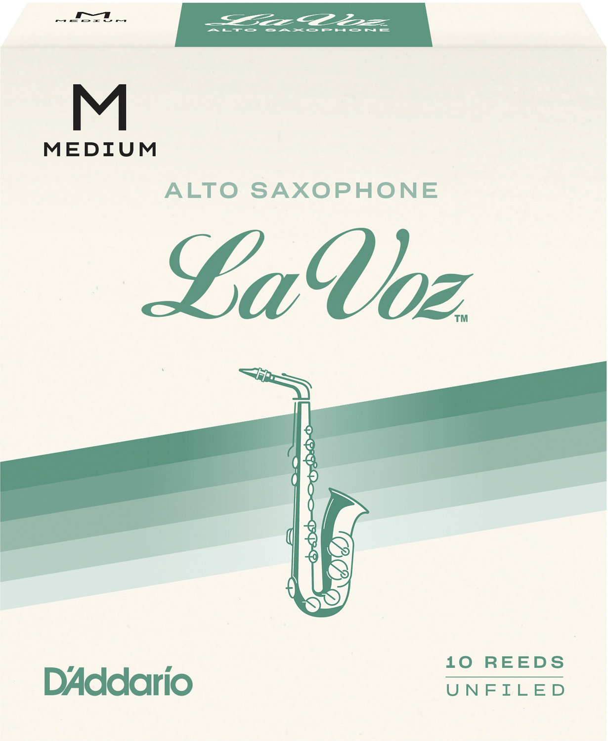 Rico La Voz Alto-Saxophone Box of 10. Strength MD