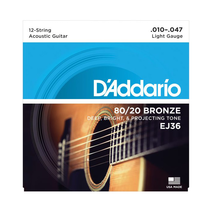 D'Addario EJ36 80/20 Light