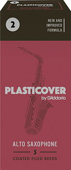 Rico Plastic Alto-Saxophone Box of 5. Strength 2