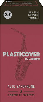 Rico Plastic Alto-Saxophone Box of 5. Strength 2.5