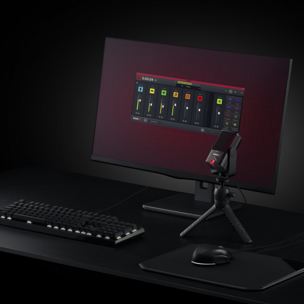 XCM-50 Compact USB-C Condenser microphone with advanced DSP for streamers and gamers. - 8