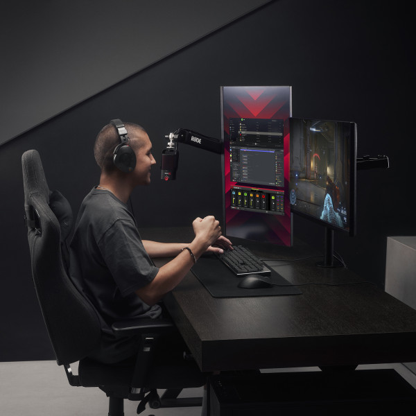 XCM-50 Compact USB-C Condenser microphone with advanced DSP for streamers and gamers. - 7