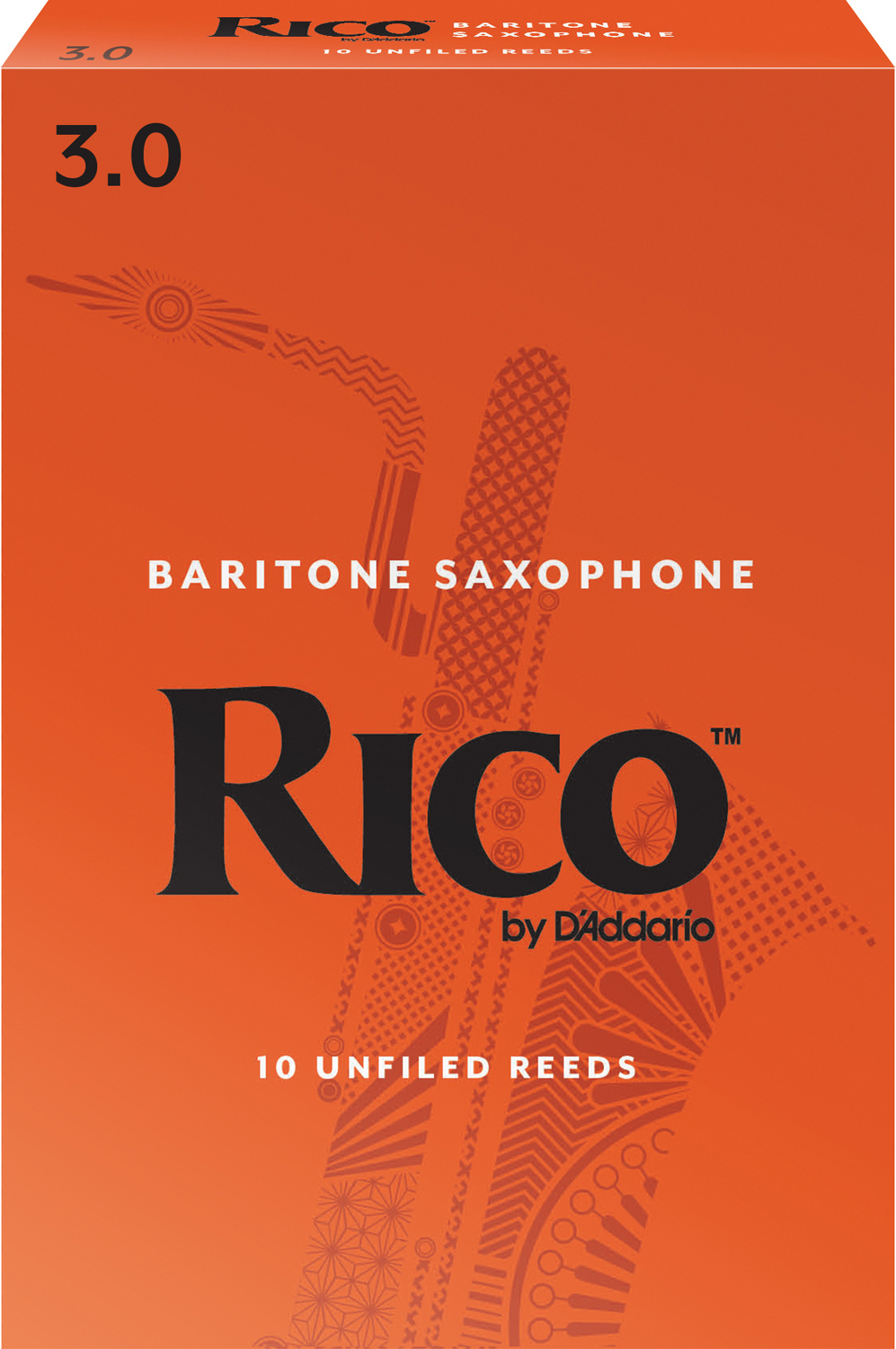 Rico Barytonsaxofon 10-Pack. Tjocklek 3
