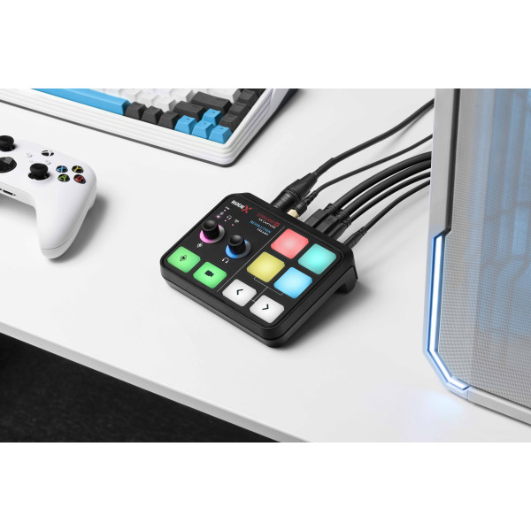 RODEX STREAMER X Video Console interface