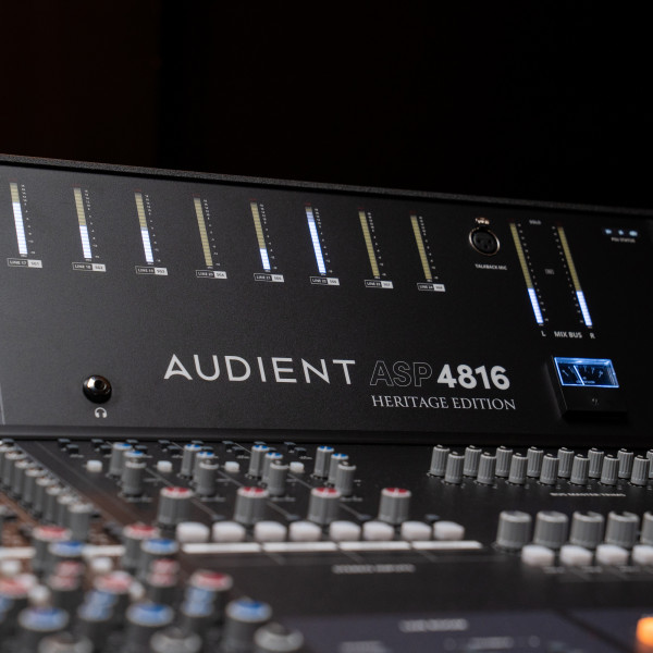 AUDIENT ASP4816-HE Small Format Analogue Recording Console - 6