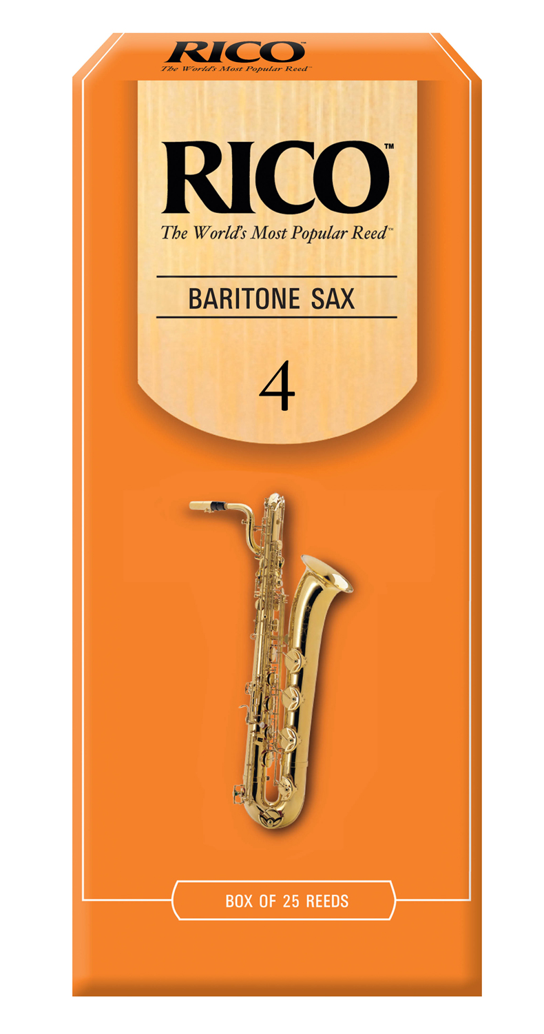 Rico Barytonsaxofon 25-Pack. Tjocklek 4