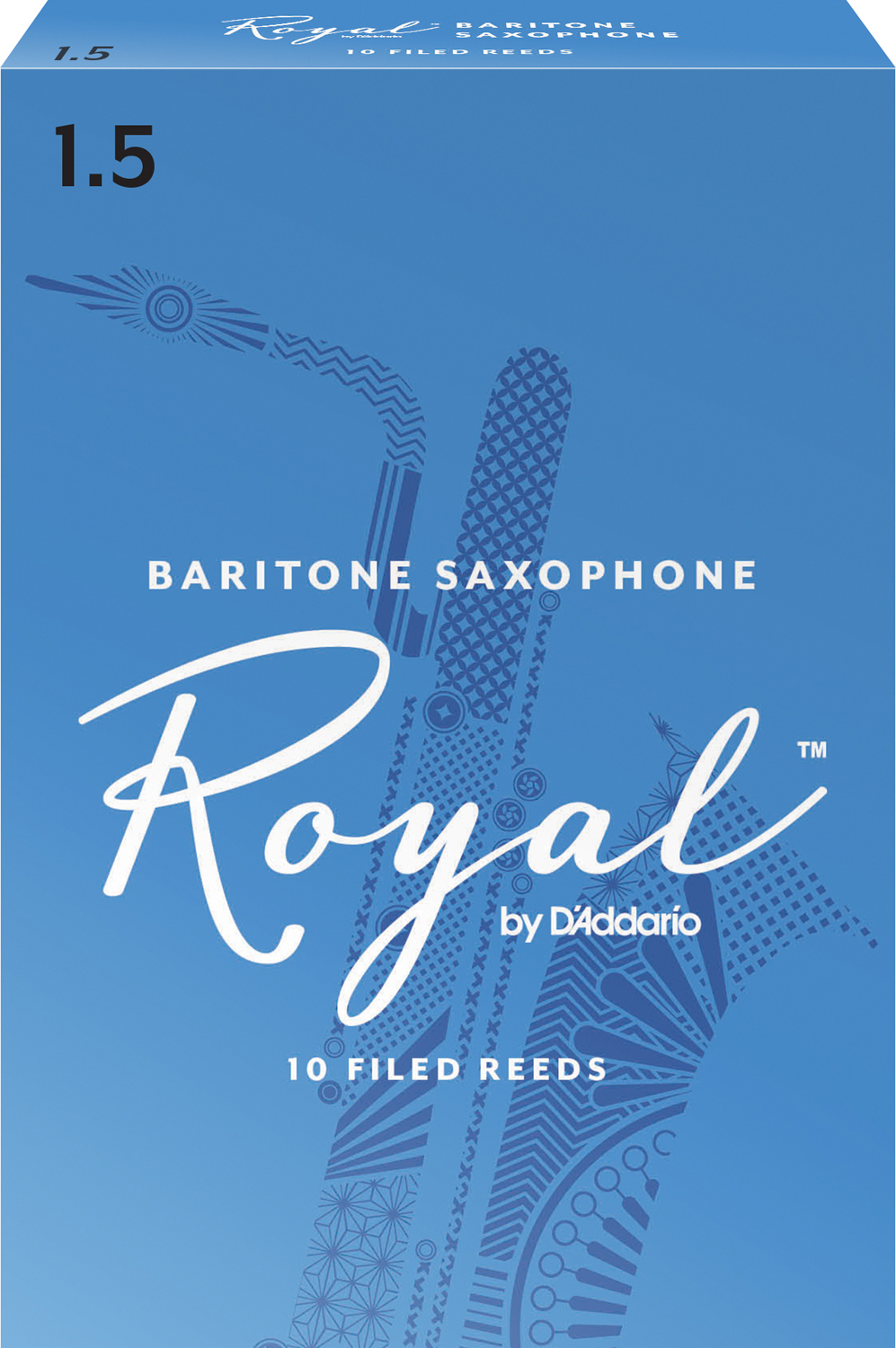 Rico Royal Barytonsaxofon 10-Pack. Tjocklek 1.5