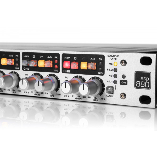 AUDIENT ASP880 - 8 Ch Mic Preamp Variable Imped - 8