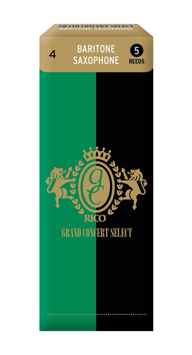 Rico Grand Consert Select Baritone-Saxophone Box of 5. Strength 4