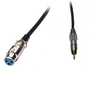 HiEnd XLR hona Till RCA, 3 meter