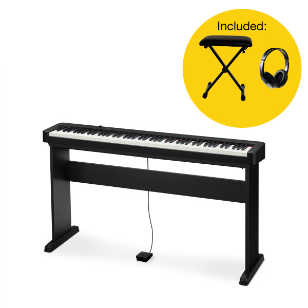 Casio Bundle CDP-S110BK Digital Piano - 2