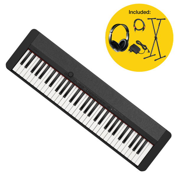Casio Bundle CT-S1BK Digital Piano - 2