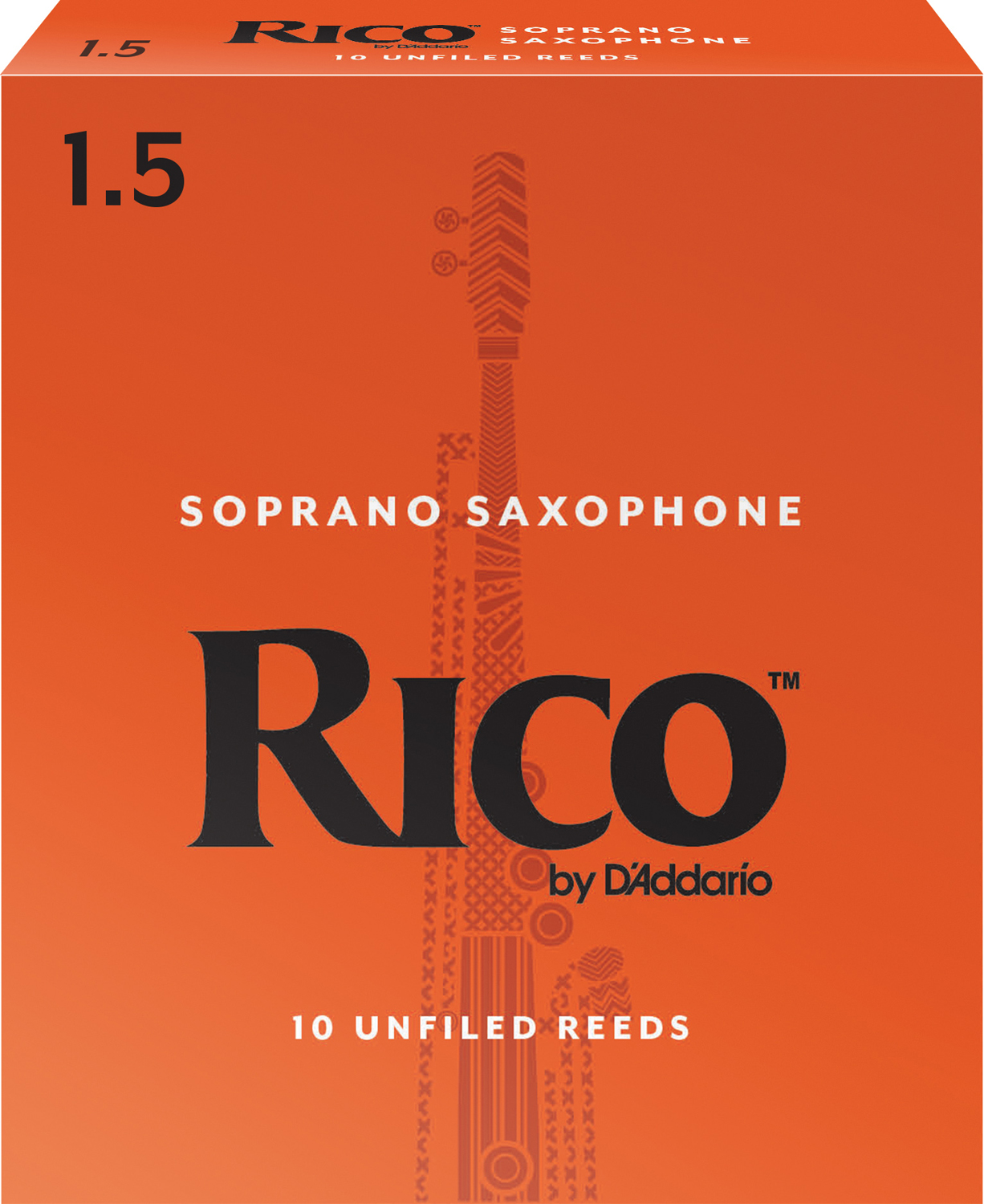 Rico Sopransaxofon 10-Pack. Tjocklek 1.5