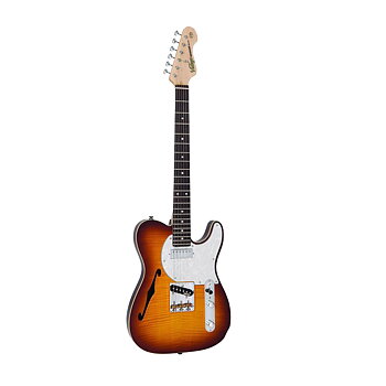 Vintage V72FTB Flame Tobaccoburst