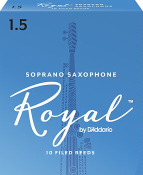 Rico Royal Sopransaxofon 10-Pack. Tjocklek 1.5