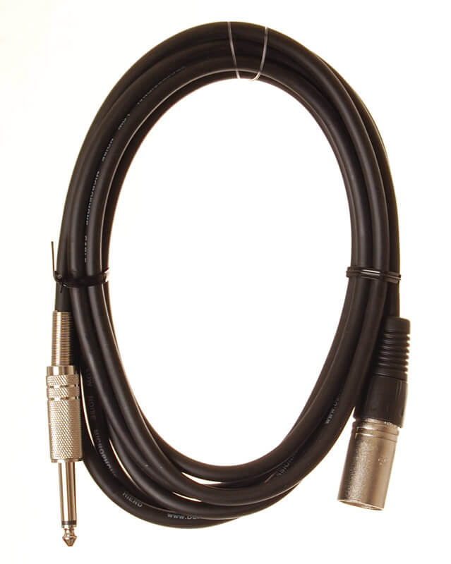 HiEnd XLR male to Tr male, 3&nbsp;meter