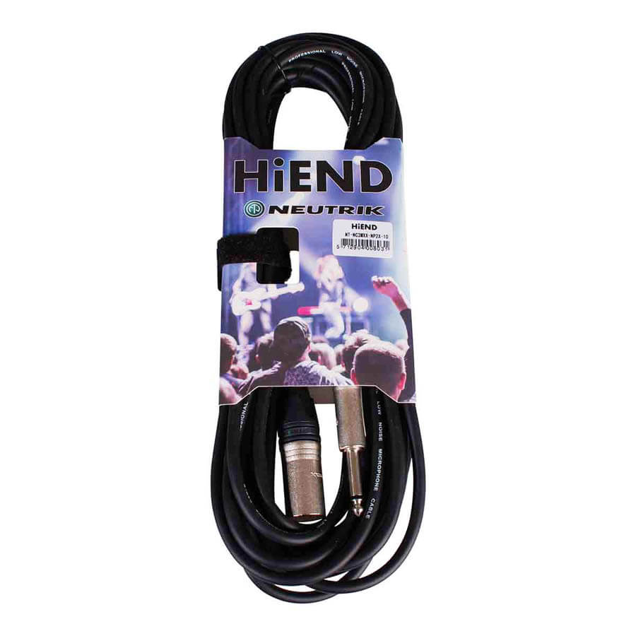 HiEnd with Neutrik XLR hane till Tele mono, 10 meter