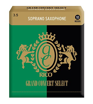 Rico Grand Consert Select Sopransaxofon 10-Pack. Tjocklek 3.5