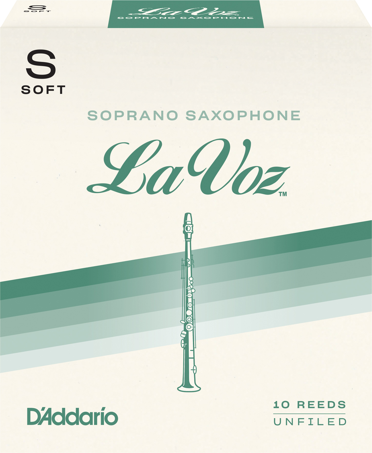 Rico La Voz Sopransaxofon 10-Pack. Tjocklek SF