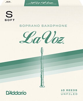 Rico La Voz Sopransaxofon 10-Pack. Tjocklek SF