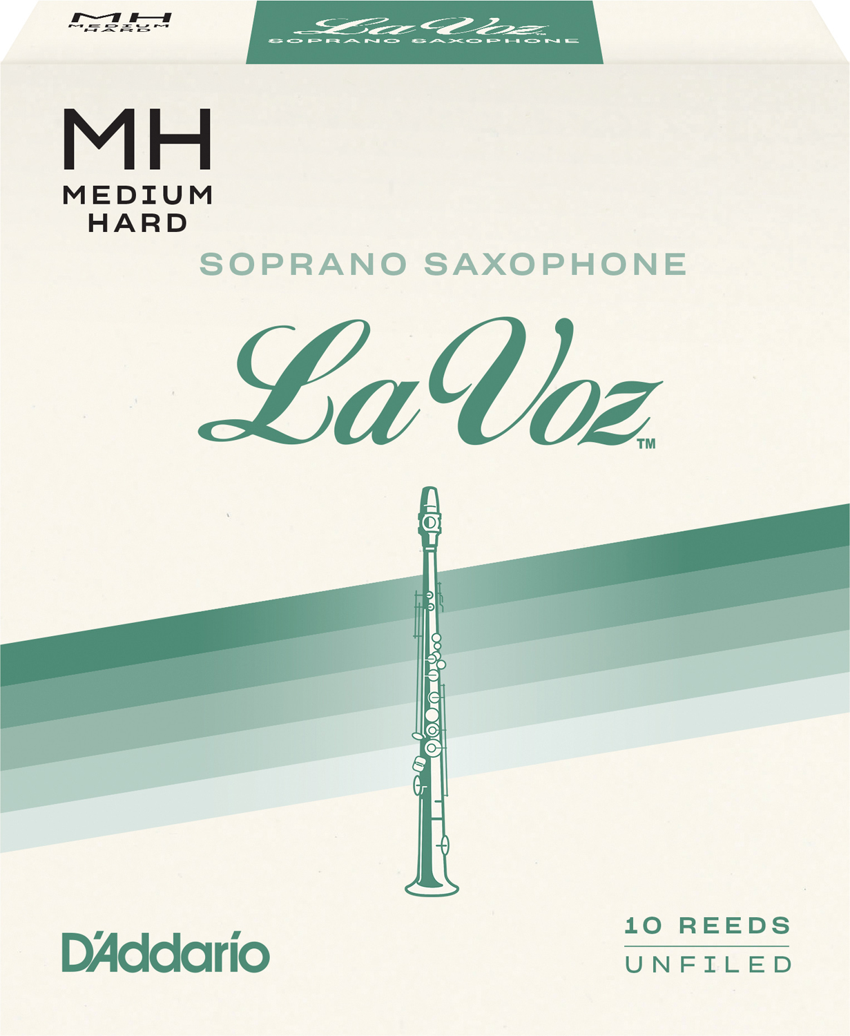Rico La Voz Sopransaxofon 10-Pack. Tjocklek MH
