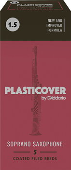 Rico PlastiCOVER Sopransaxofon 5-Pack. Tjocklek 1.5